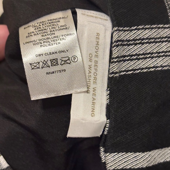 Ann Taylor Women’s Black and White Blazer Size Small - Picture 7 of 13